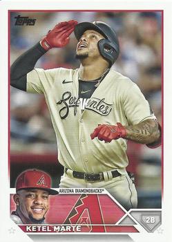 2023 Topps Ketel Marte #239 Arizona Diamondbacks