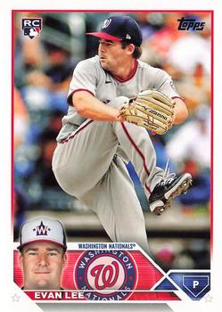 2023 Topps Evan Lee Rookie #243 Washington Nationals