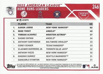 2023 Topps #241 (Aaron Judge / José Ramírez / Kyle Tucker)
