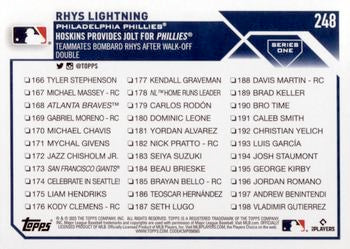 2023 Topps Rhys Hoskins Combo Cards #248 Philadelphia Phillies