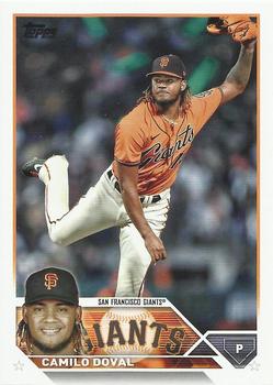 2023 Topps Camilo Doval #262 San Francisco Giants