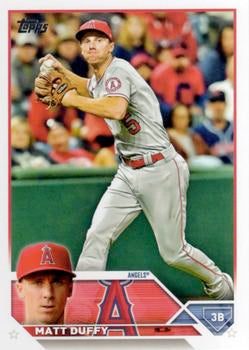 2023 Topps Matt Duffy #274 Angels