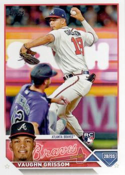 2023 Topps Vaughn Grissom Rookie #275 Atlanta Braves