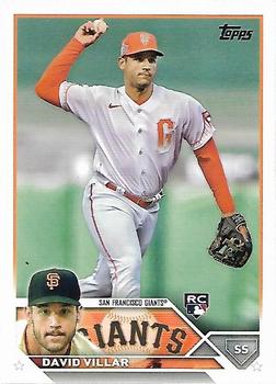 2023 Topps David Villar Rookie #277 San Francisco Giants