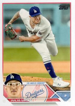2023 Topps Julio Urias  #280 Los Angeles Dodgers