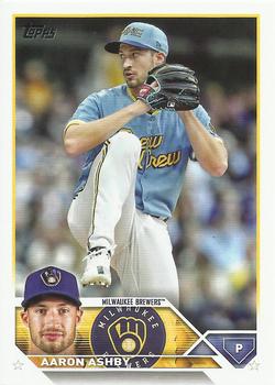 2023 Topps Aaron Ashby #281 Milwaukee Brewers