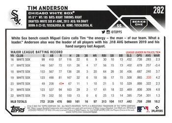 2023 Topps Tim Anderson #282 Chicago White Sox