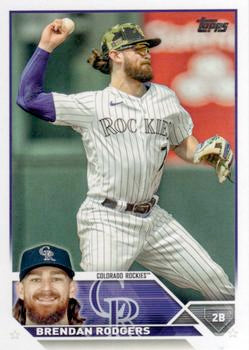 2023 Topps Brendan Rodgers #287 Colorado Rockies