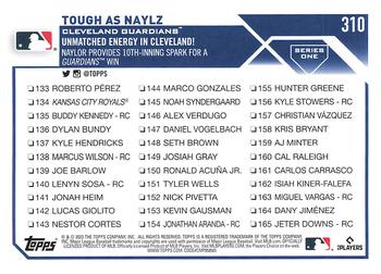 2023 Topps Josh Naylor Combo Cards #310 Cleveland Guardians