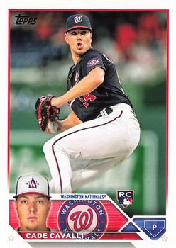 2023 Topps Cade Cavalli Rookie #320 Washington Nationals