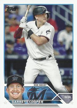 2023 Topps Garrett Cooper #321 Miami Marlins