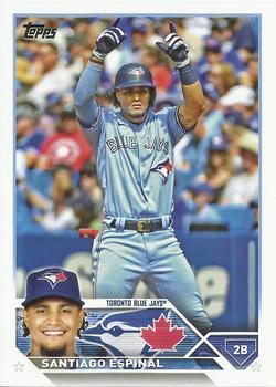 2023 Topps Santiago Espinal #324 Toronto Blue Jays