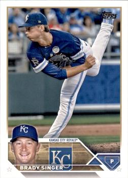 2023 Topps Brady Singer #328 Kansas City Royals