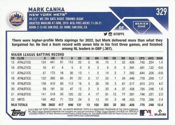2023 Topps Mark Canha #329 New York Mets