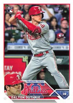 2023 Topps Dalton Guthrie RC #398 Philadelphia Phillies