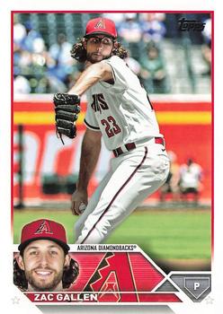 2023 Topps Zac Gallen #412 Arizona Diamondbacks