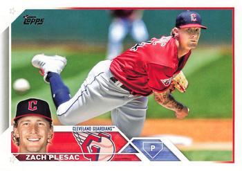 2023 Topps Zach Plesac #476 Cleveland Guardians
