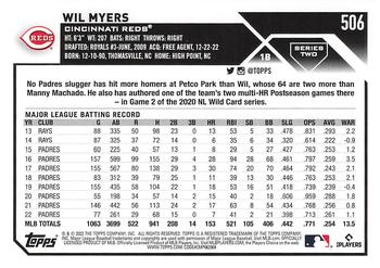 2023 Topps Wil Myers #506 Cincinnati Reds