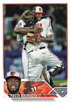 2023 Topps Felix Bautista #510 Baltimore Orioles