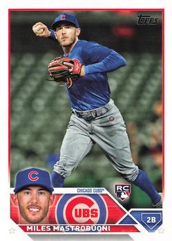 2023 Topps Miles Mastrobuoni RC #592 Chicago Cubs