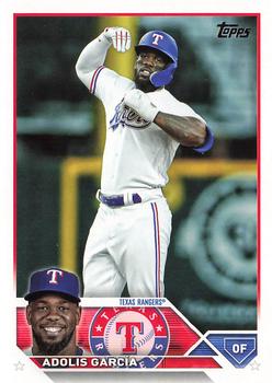 2023 Topps Adolis GarcÃ­a #601 Texas Rangers