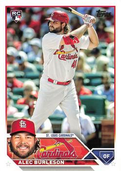 2023 Topps Alec Burleson RC #622 St. Louis Cardinals
