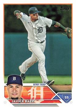 2023 Topps Javier Baez #641 Detroit Tigers