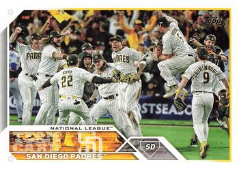 2023 Topps San Diego Padres - Team Card #655 San Diego Padres