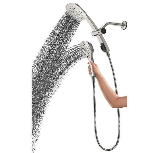 Kohler Adjuste 3-in-1 Multifunction Shower Kit Shower Head Brushed Nickel (No Box)