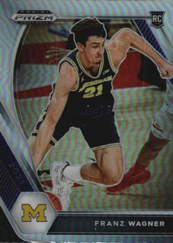 2021 Panini Prizm Franz Wagner Rookie Flashback Silver Prizms #9 Michigan Wolverines