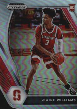 2021 Panini Prizm Ziaire Williams Rookie Silver Prizm #15 Stanford Cardinal