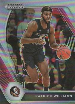 2021 Panini Prizm Patrick Williams  Silver Prizms #47 Florida State Seminoles