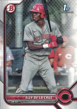 2022 Bowman Elly De La Cruz BP-50 1st Paper Prospect