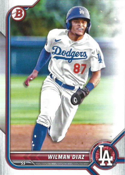 2022 Bowman Prospects Baseball Cards #BP3-BP135 Choose Yours