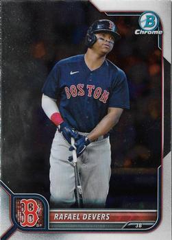 2022 Bowman Chrome Rafael Devers #18 Boston Red Sox