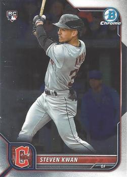 2022 Bowman Chrome Steven Kwan RC #39 Cleveland Guardians