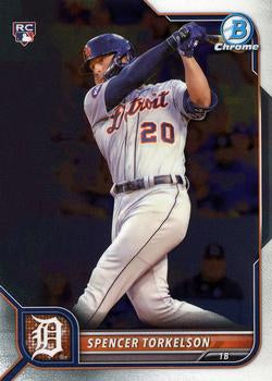 2022 Bowman Chrome Spencer Torkelson (RC) #53 Detroit Tigers