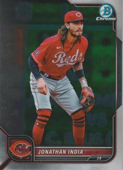2022 Bowman Chrome Jonathan India #54 Cincinnati Reds