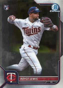 2022 Bowman Chrome Royce Lewis RC #92 Minnesota Twins