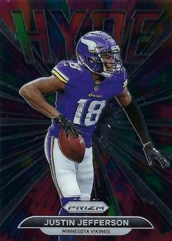 2021 Panini Prizm Hype #H5 JUSTIN JEFFERSON Minnesota Vikings