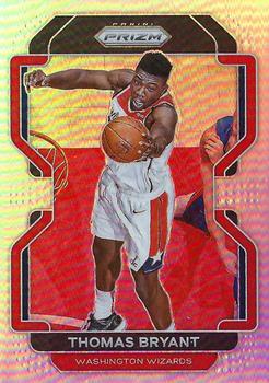 2021-22 Panini Silver Prizm Thomas Bryant 7 Washington Wizards