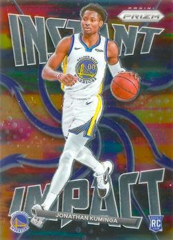 2021-22 Panini Prizm Instant Impact #7 Jonathan Kuminga Golden State Warriors