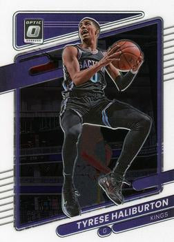 2021-22 Panini Donruss Optic Tyrese Haliburton #38 Sacramento Kings