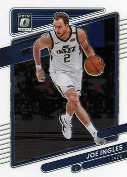 2021-22 Panini Donruss Optic Joe Ingles #53 Utah Jazz