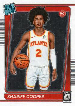 2021-22 Panini Donruss Optic Rated Rookies Sharife Cooper #158 Atlanta Hawks