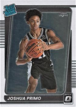 2021-22 Panini Donruss Optic Rated Rookies Joshua Primo #162 San Antonio Spurs