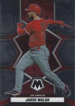 2022 Panini Mosaic Jared Walsh Base Silver Prizm #112 Los Angeles Angels