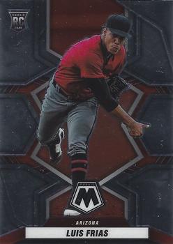 2022 Panini Mosaic Luis Frias Rookies Silver Prizm #202 Arizona Diamondbacks