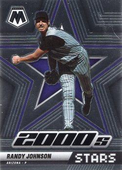 2022 Panini Mosaic Randy Johnson 2000's Stars #297 Arizona Diamondbacks