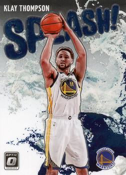 2021-22 Panini Donruss Splash Klay Thompson #2 Golden State Warriors